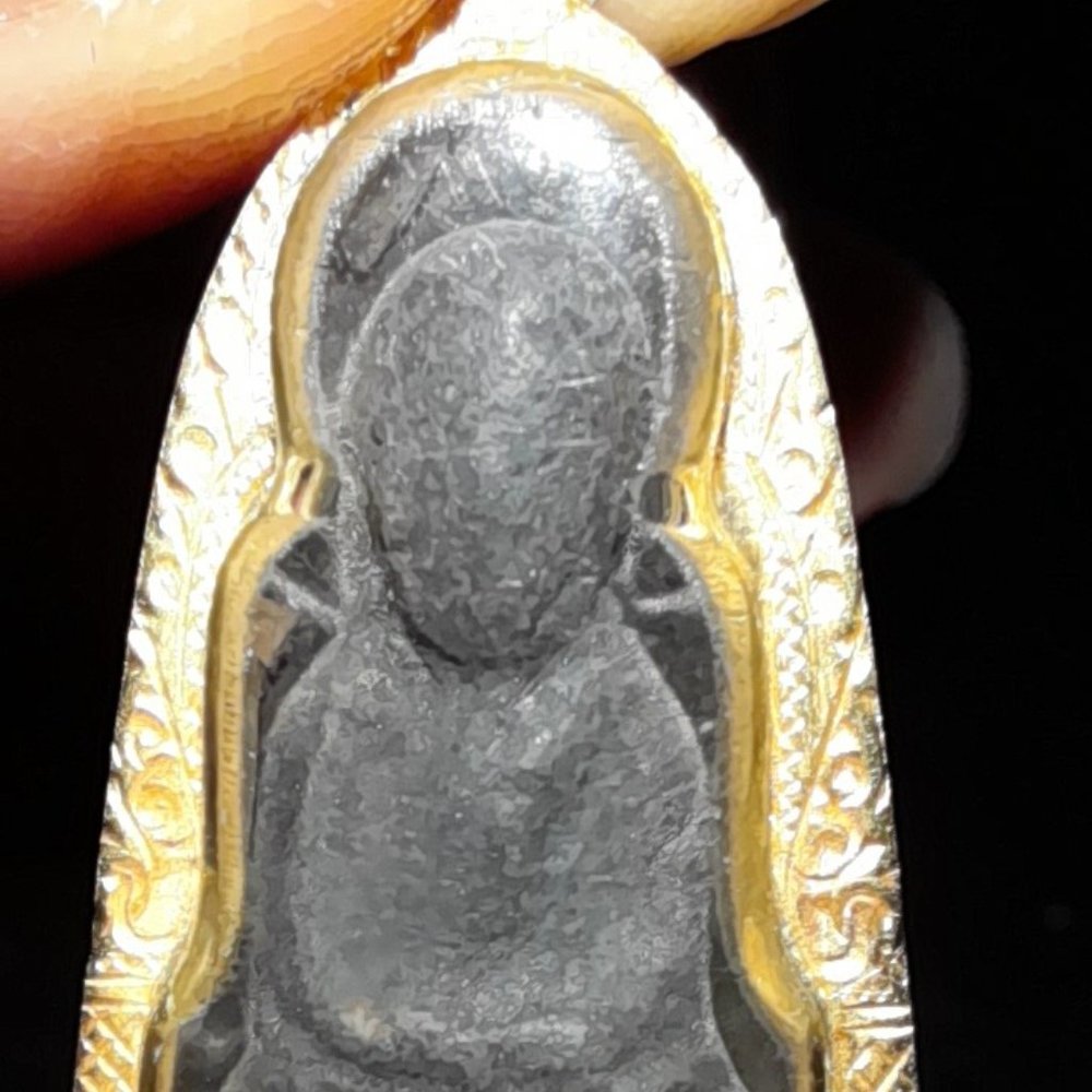 Rare Thai Vintage Phra Luang Pu Thuad Buddha Amulet - Wat Chang Hai, Pattani